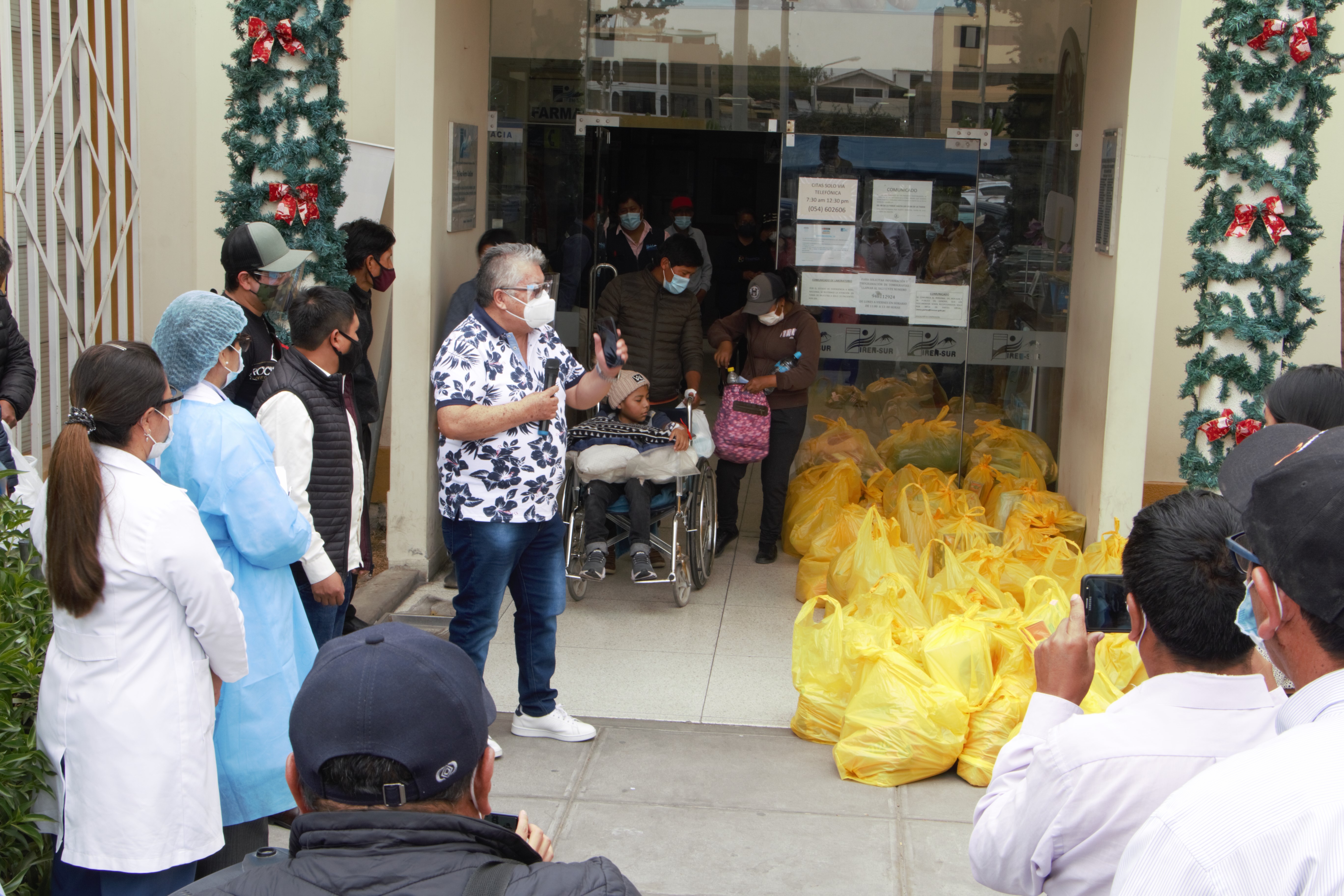 Equipo de voluntarios de MCI Arequipa